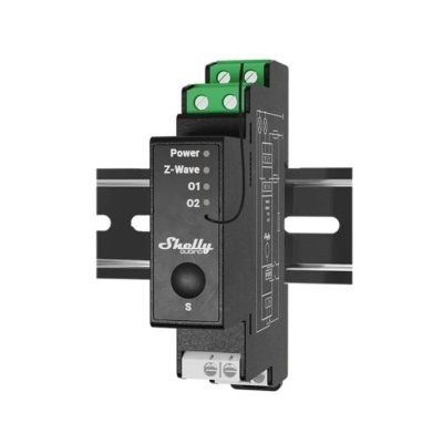 Shelly Wave Pro 2PM - relay switch with power metering 2x 16A